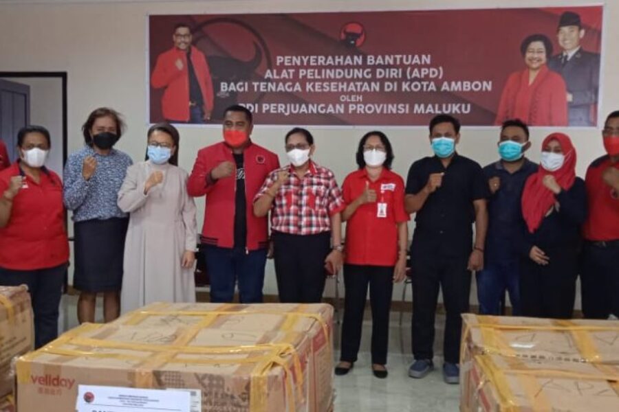 Bantuan APD Dari PDI Perjuangan