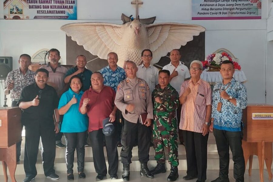 Kapolsek Nusaniwe Bersama Tokoh Agama, Masyarakat dan Pemuda Bentas