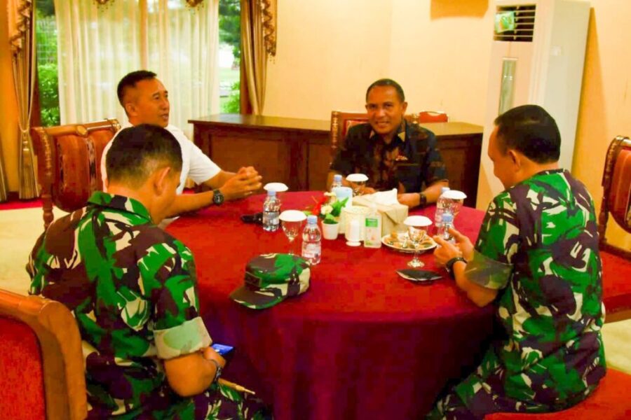 Aspotmar Kasal Disambut Oleh Danlantamal IX Ambon