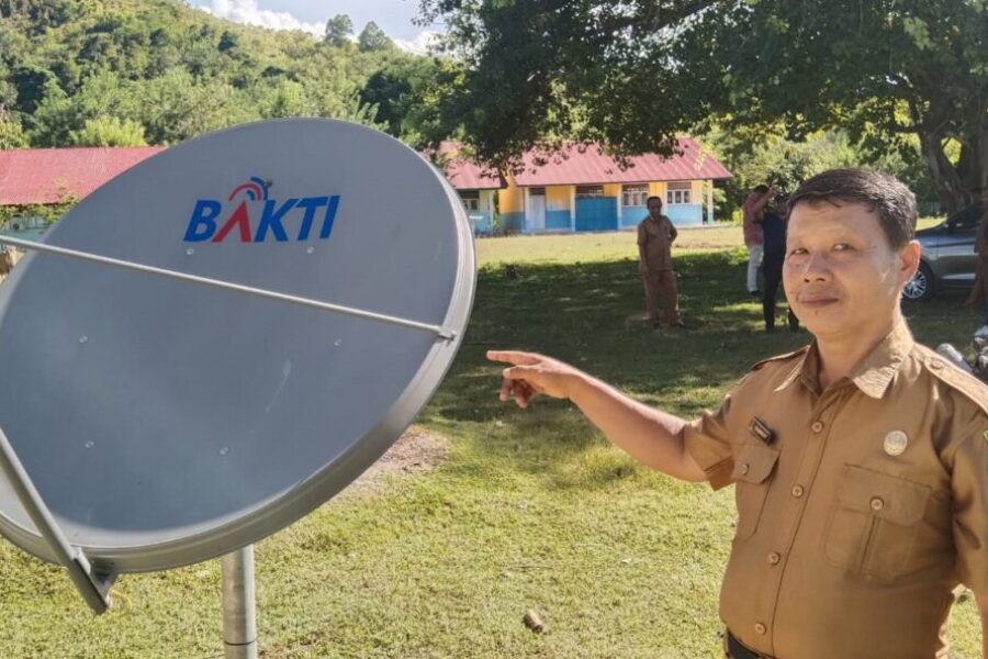 Bantuan Internet Dari Diskominfo Maluku Untuk SMK Negerib 2 Buru Tidak Dapat Difungsikan