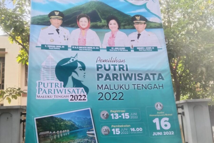 Pemilihan Putri Pariwisata Maluku Tengah 2022 Gagal Digelar