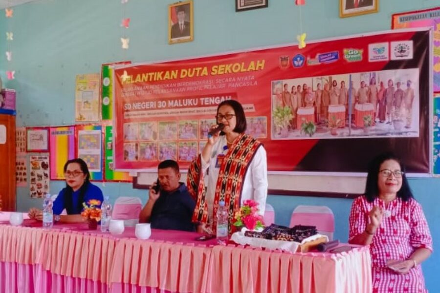 SD Negeri 30 Malteng Gelar Pelantikan Duta Sekolah, Sebagawai Wujud Pelaksanaan Profil Pelajar Pancasila