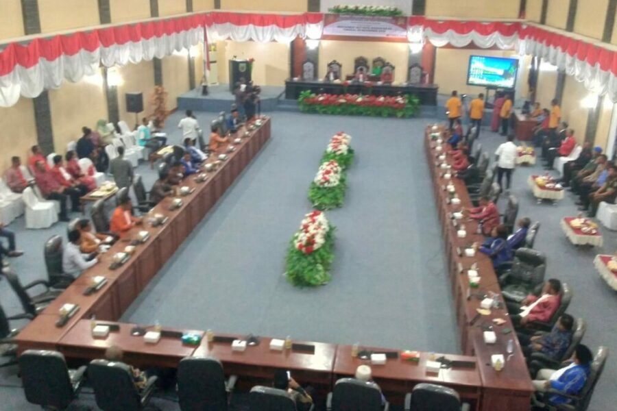DPRD Maluku Tengah Menggelar Rapat Paripurna Istimewa Dalam Rangka Menyambut HUT Kota Masohi ke 65 Tahun 2022