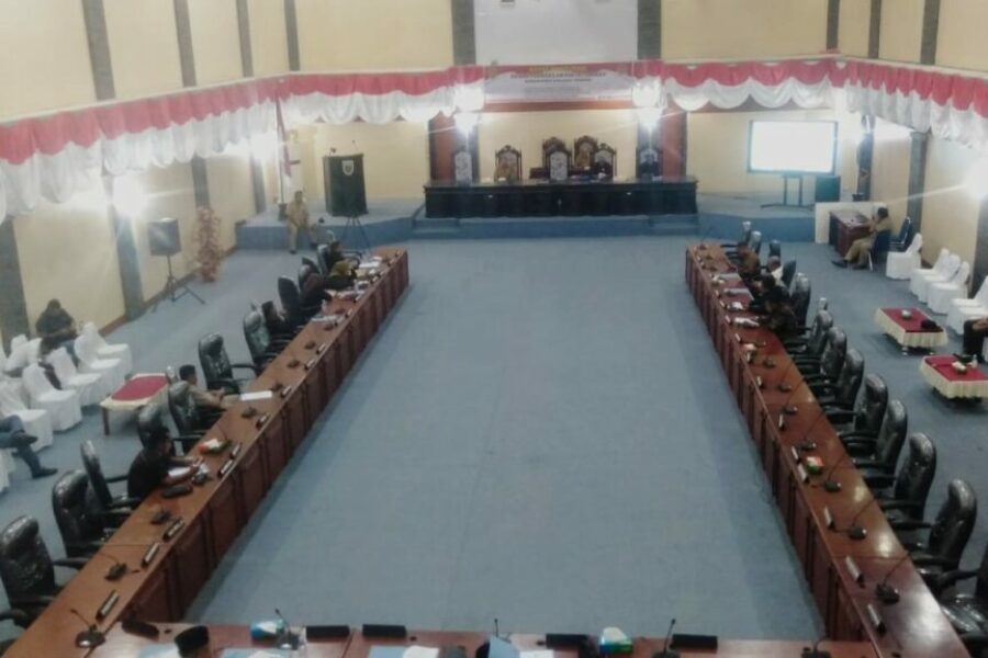 Rapat Paripurna DPRD Malteng Dengan Agenda Penutupan Masa Persidangan Dua Tahun Sidang 2022