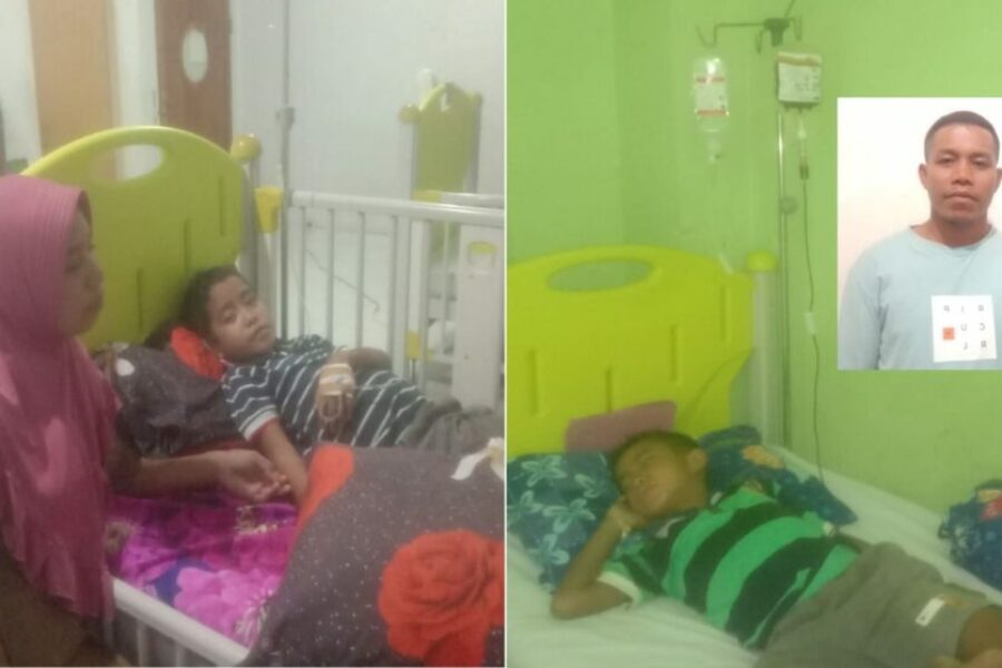 Abdul Kayum, Sembilan Tahun Divonis Liukemia, Setia Didampingi Ayah Dan Ibunya, Dirawat Di RSUD Masohi