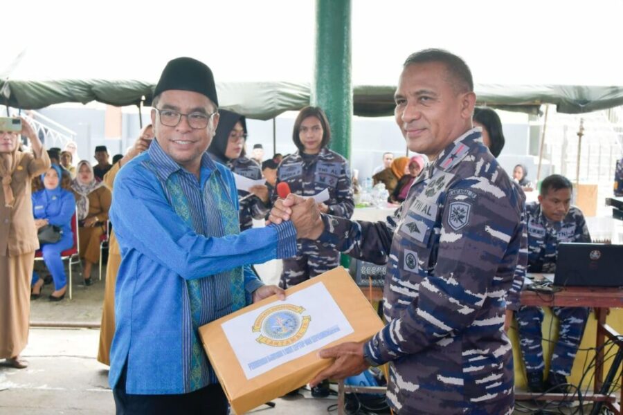 Danlantamal IX IX Ambon, Brigjen TNI (Mar) Said Latuconsina, M.M., M.T., M.Tr. Hadiri Peresmian Negeri Tial Sebagai Kampung Bahari Nusantara TNI Angkatan Laut (1)