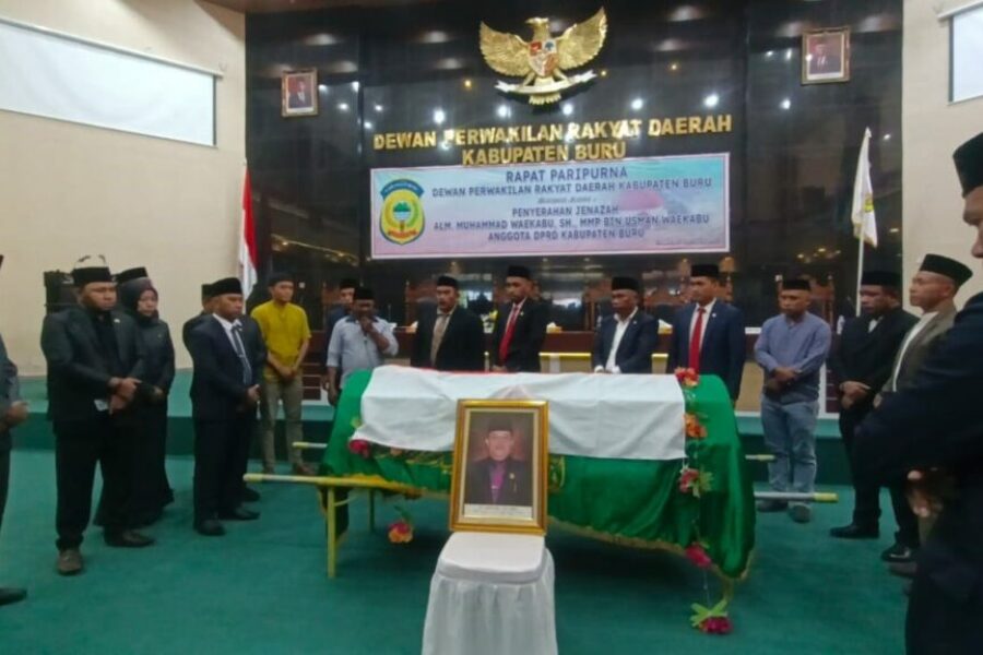 Anggota DPRD Kabupaten Buru, Muhammad Waikabu, Tutup Usia Di Kediamannya.