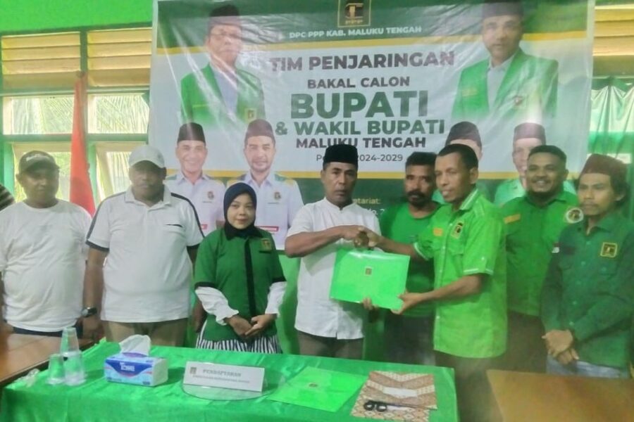 Muhammad Marasabessy Daftar Di PPP Maluku Tengah