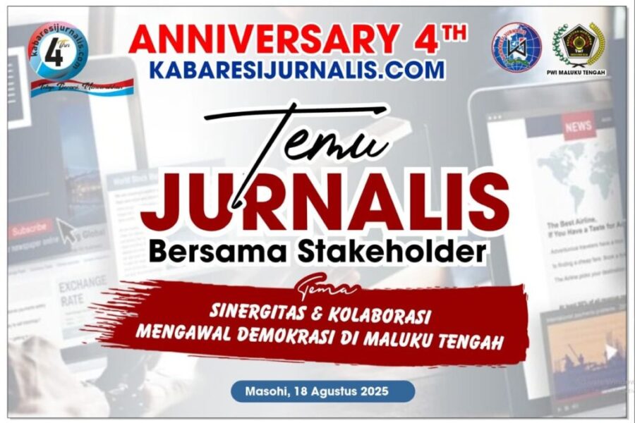 PWI Maluku Tengah Bersama Kabaresijurnalis.com, Akan Gelar Kegiatan Temu Jurnalis