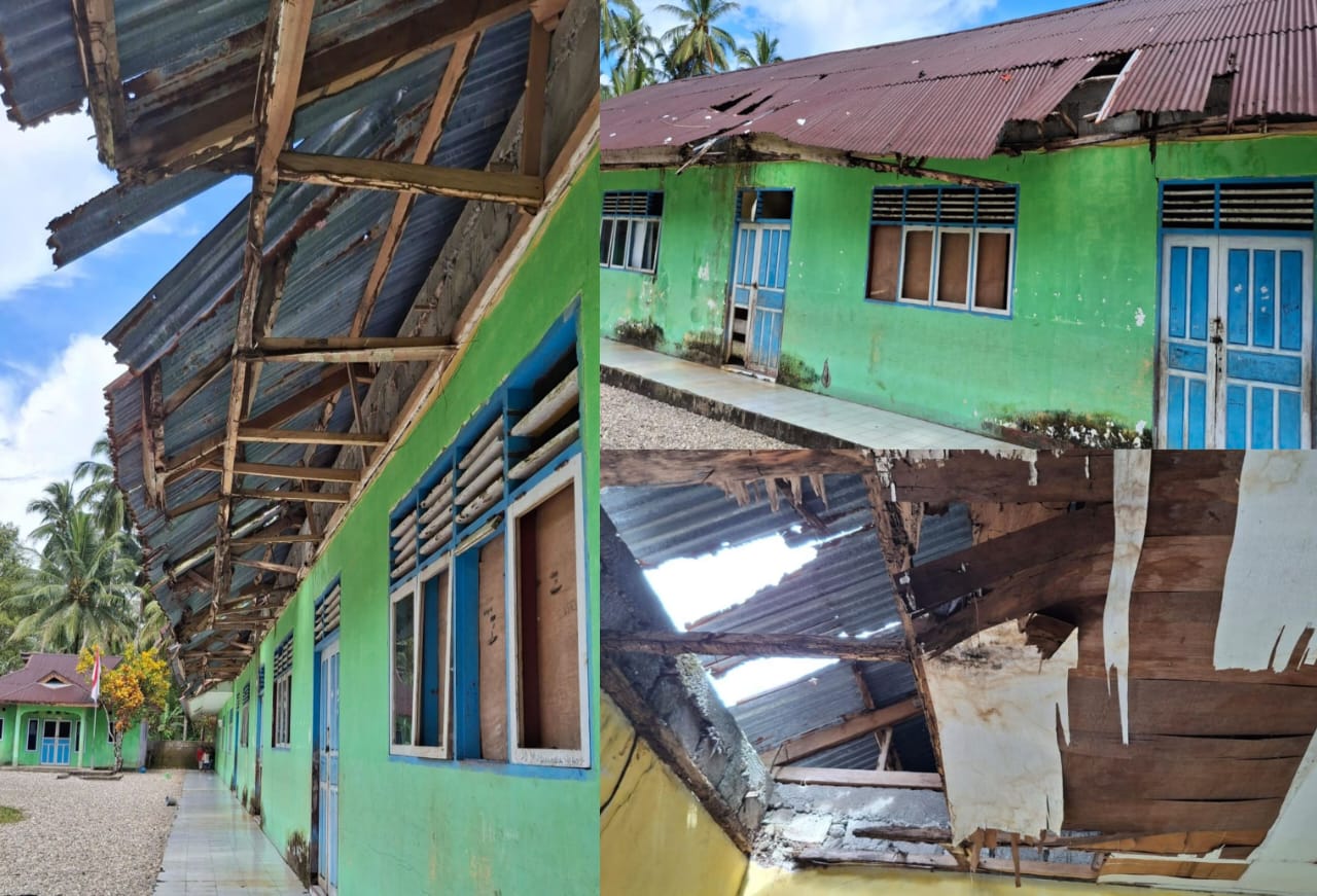 Kondisi Gedung SD Muhammadiyah Dusun Yaholu Negeri Tahua Rusak Berat Kondisi Gedung SD Muhammadiyah Dusun Yaholu Negeri Tahua Rusak Berat